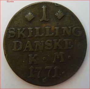 Denemarken KM 616.1-1771 voor3